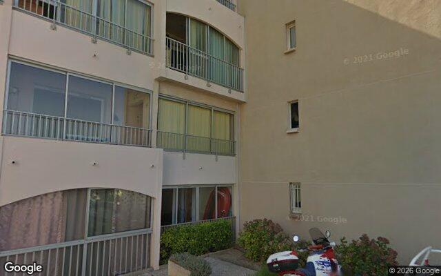 Façade : impasse des Tamaris, Six-Fours-les-Plages
