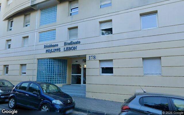 Façade : 178 avenue Philippe Lebon, Toulon